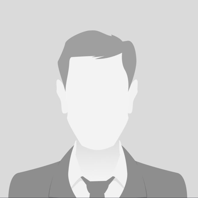 Male portrait placeholder image.